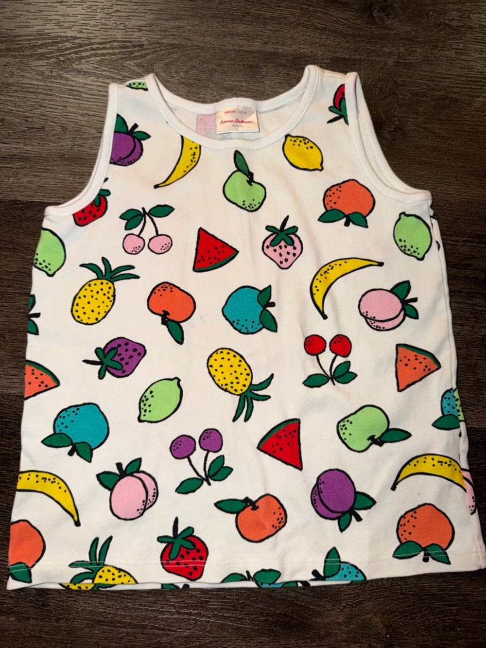 Hanna Andersson Girl’s Fruit Tank Top 140cm/ 10